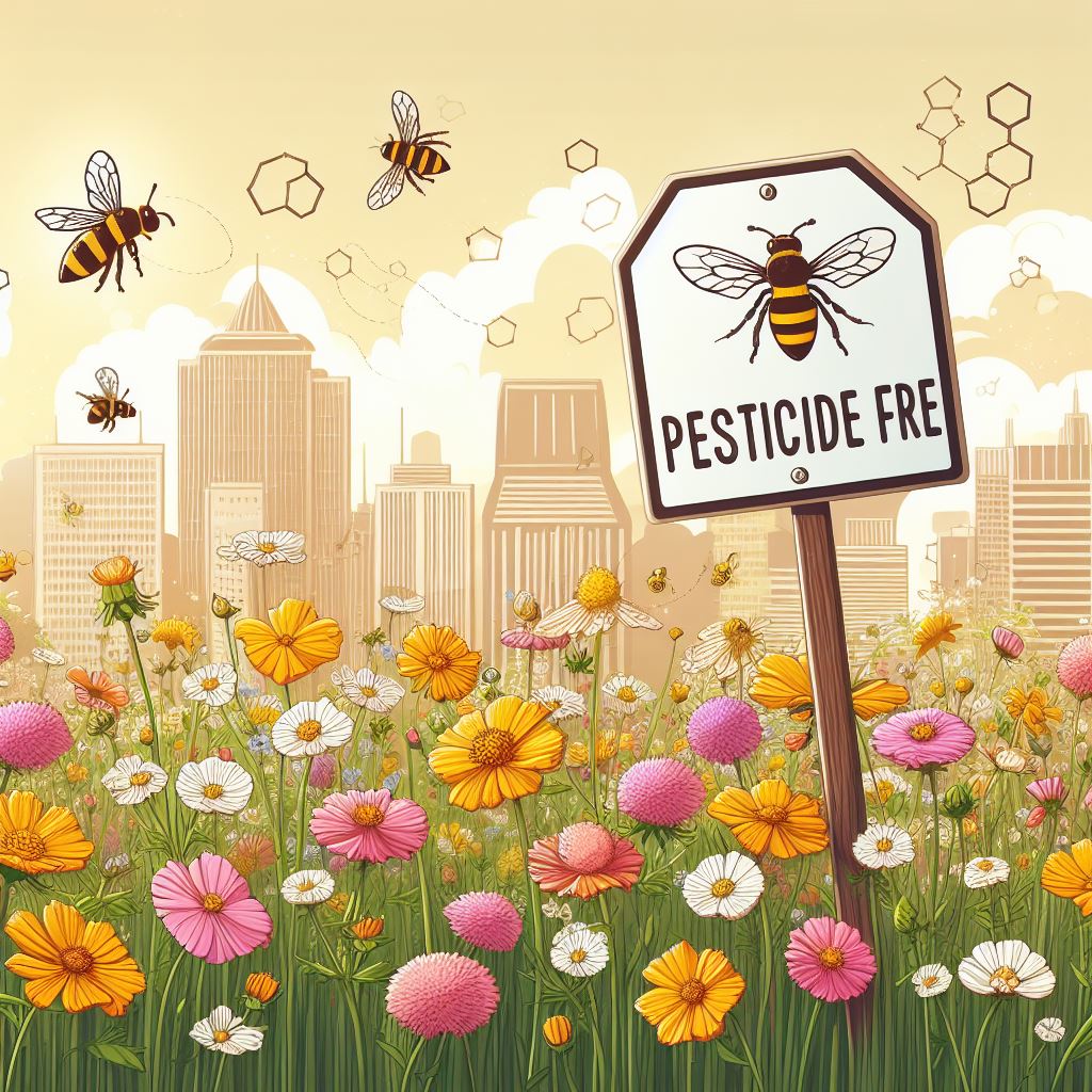 Czy miasto może być oazą dla pszczół? Miody miejskie bez pestycydów.
