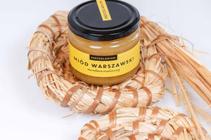 Miód Warszawski tawułowo-malinowy 0,42kg