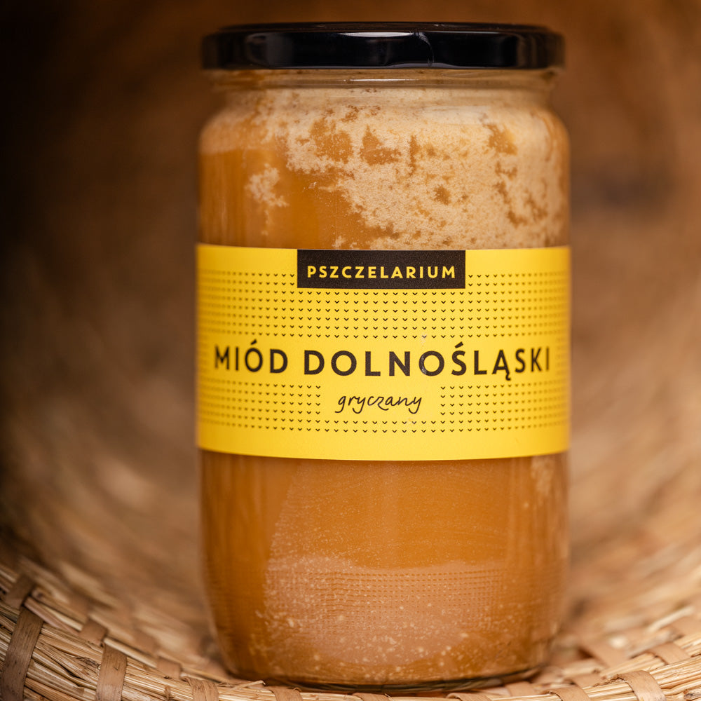 Miód dolnośląski gryczany 1 kg