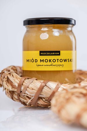 Miód mokotowski lipowo-winobluszczowy 0,7 kg