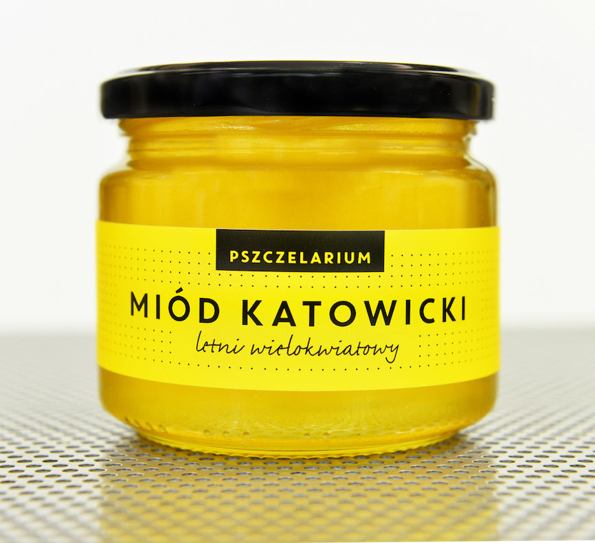 Miód Katowicki letni wielokwiatowy 0,42 kg